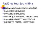 Valstybės sektorius. Fiskalinė politika 18 puslapis