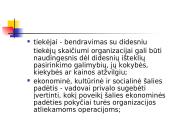 Verslo aplinka ir jos įtaka įmonės vadybai 11 puslapis