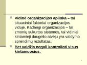 Vidinė ir išorinė valdymo sistemos aplinka 3 puslapis