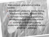 Viešųjų kalbų rūšys ir jų charakteristikos 20 puslapis