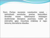 Vincas Mykolaitis-Putinas, jo biografija bei kūrybos bruožai 16 puslapis