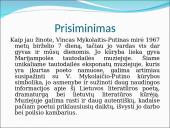Vincas Mykolaitis-Putinas, jo biografija bei kūrybos bruožai 17 puslapis