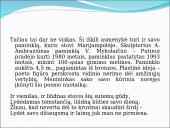 Vincas Mykolaitis-Putinas, jo biografija bei kūrybos bruožai 20 puslapis