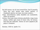 Vincas Mykolaitis-Putinas, jo biografija bei kūrybos bruožai 6 puslapis