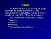 XX amžiaus vidurio vadybos kryptys ir teorijos 2 puslapis