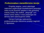 XX amžiaus vidurio vadybos kryptys ir teorijos 5 puslapis