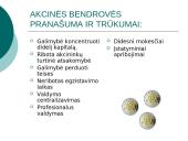 Akcinių bendrovių reikšmė šiuolaikiniam ūkiui 10 puslapis