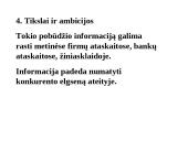 Konkurencijos analizė 11 puslapis