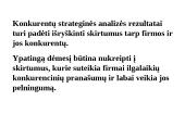 Konkurencijos analizė 5 puslapis