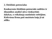 Konkurencijos analizė 9 puslapis