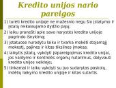Bankų ir kredito unijų veikla 18 puslapis
