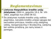 Bankų ir kredito unijų veikla 3 puslapis