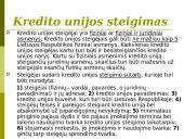 Bankų ir kredito unijų veikla 10 puslapis