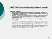 Elektroninės komercijos samprata, ypatumai, modeliai. Elektroninės komercijos teisinio reguliavimo iniciatyvos. UNCITRAL elektr 20 puslapis