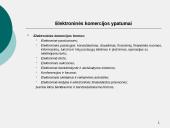 Elektroninės komercijos samprata, ypatumai, modeliai. Elektroninės komercijos teisinio reguliavimo iniciatyvos. UNCITRAL elektr 7 puslapis