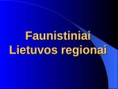 Faunistiniai Lietuvos regionai