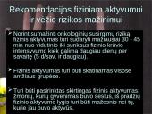 Fizinis aktyvumas ir onkologinių ligų prevencija 8 puslapis