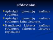 Gyventojų amžiaus struktūros ypatumai regionuose 3 puslapis