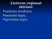 Gyventojų amžiaus struktūros ypatumai regionuose 5 puslapis