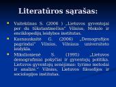 Gyventojų amžiaus struktūros ypatumai regionuose 8 puslapis