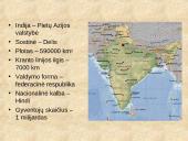 Indija ir Indijos charakteristika 2 puslapis