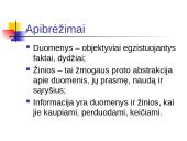 Informacija ir jos matavimo vienetai 2 puslapis