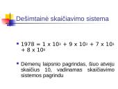 Informacija ir jos matavimo vienetai 11 puslapis