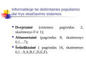 Informacija ir jos matavimo vienetai 12 puslapis