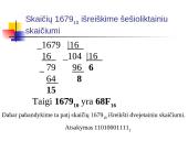 Informacija ir jos matavimo vienetai 17 puslapis