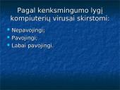 Kompiuterių virusai ir informacijos apsauga 11 puslapis