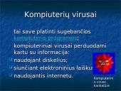 Kompiuterių virusai ir informacijos apsauga 3 puslapis