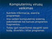 Kompiuterių virusai ir informacijos apsauga 8 puslapis