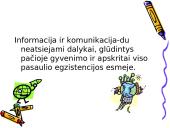 Informacijos klasifikacija ir savybės 5 puslapis