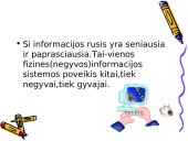 Informacijos klasifikacija ir savybės 9 puslapis