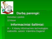 Informacija bei jos kodavimas 9 puslapis