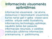 Informacinės visuomenės ir informacinių technologijų sąsaja 5 puslapis