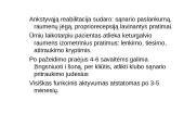 Kineziterapija po kelio sąnario raiščių pažeidimų 14 puslapis