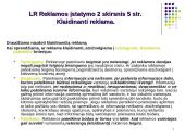 Klaidinanti reklama. Lyginamoji reklama 3 puslapis