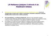 Klaidinanti reklama. Lyginamoji reklama 5 puslapis