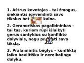 Konfliktai. Konfliktų sprendimo būdai 18 puslapis