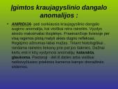 Kraujagyslinio dangalo vystymosi anomalijos ir navikai 3 puslapis