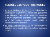 Laisvasis prekių judėjimas Europos Sąjungoje 20 puslapis