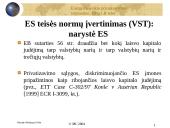 Lietuvos energetikos ūkio privatizavimas: tarptautinė, Europos sąjungos ir Lietuvos respublikos teisė 17 puslapis