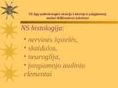 Nervų sistemos (NS) ligų epidemiologinė situacija Lietuvoje ir palyginamoji analizė didžiuosiuose miestuose 4 puslapis