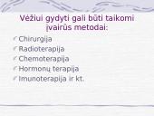 Vėžio ir kitų onkologinių ligų gydymo patofiziologiniai principai 5 puslapis