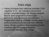 Pirmasis pasaulinis karas - priežastys, eiga bei pasekmės 6 puslapis