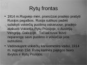 Pirmasis pasaulinis karas - priežastys, eiga bei pasekmės 9 puslapis