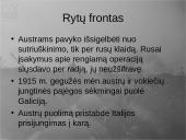 Pirmasis pasaulinis karas - priežastys, eiga bei pasekmės 10 puslapis