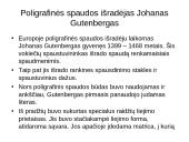 Poligrafinės spaudos išradimas ir raida 8 puslapis