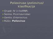 Poliovirus hominis (Žmogaus poliovirusas) 2 puslapis
